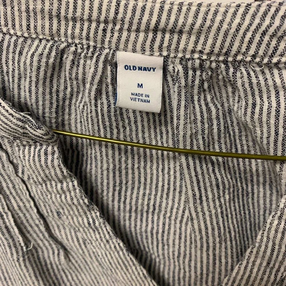 Women’s Striped Gray Shirt - Picture 2 of 4